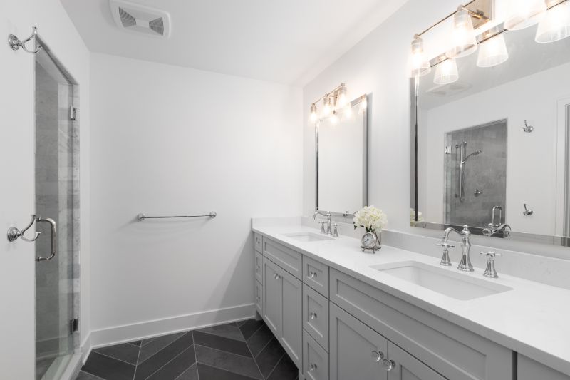 Wide Double Sink Vanity